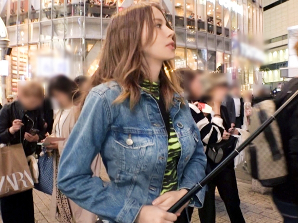 【素人】渋谷で歩いてた綺麗なロシア人！今日は外国人でワールドワイドにヌイてみない？大和魂感じるチンポでガチハメする！