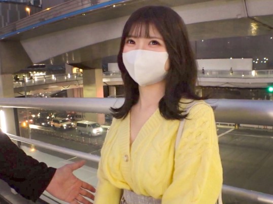 【素人×女子大生】黒髪ロングの現役JDは小さくて小悪魔系？肉付きの良い体はセックスに最適！