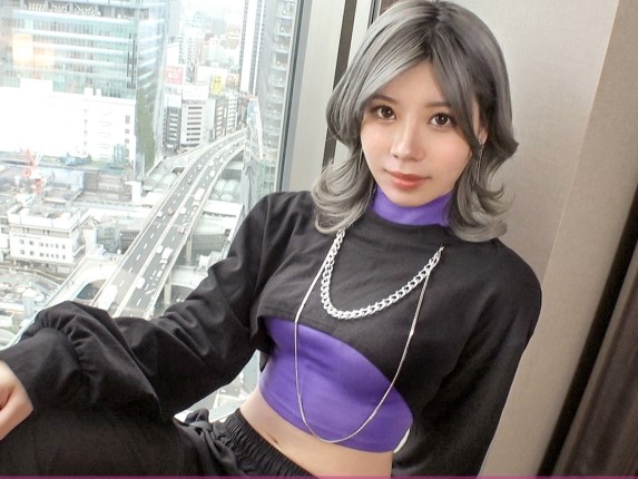 【素人】銀髪がとってもお似合いな女の子！なんか歌うまそうな見た目！こういう人がセクテクでイキまくる姿は貴重で大興奮！