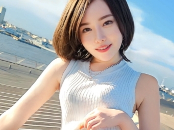 ＜美乳×美脚＞色白美人なハイスペック美人と夜景の綺麗なホテルでデート♡黒の本気下着を脱がせて全裸にしたら更に乱れて絶叫！