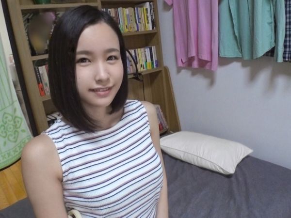 【黒髪スレンダー美少女の恥じらい】『ダメ…感じちゃう…』清楚系素人娘が電マ責めで悶絶！パンツ越しでも敏感なカラダがピクピク反応！大胆にオマンコくぱぁで大胆な姿に興奮必至！♡