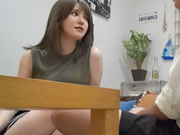 【ハーフ美人ナンパ食い】「んんっ好きかも…♡」ハーフ美少女と自宅連れ込み！デカ乳と美尻の色白ボディがエロすぎる！